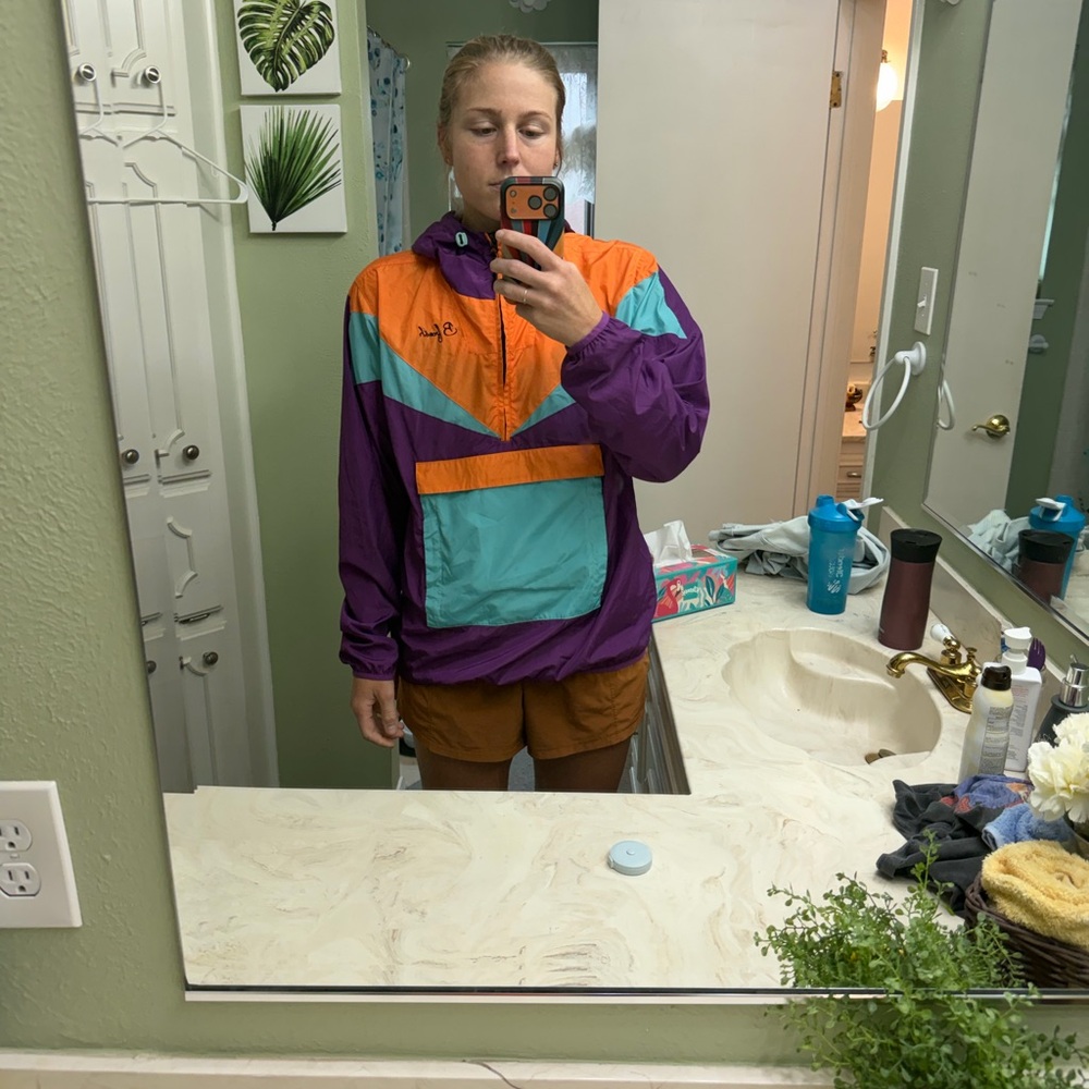 B Fresh Colorful Windbreaker Jacket